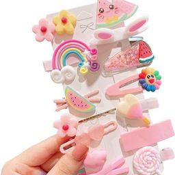 DIVASTRI Women Set Of 14 Alligator Hair Clip-image-73