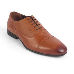 Tresmode Men Leather Oxfords-image-79