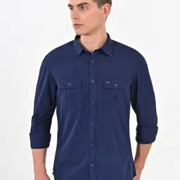 Indian Terrain Men Chiseled Skinny Fit Casual Shirt-image-23