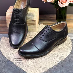 PROPRIDE Men Leather Formal Oxfords-image-20