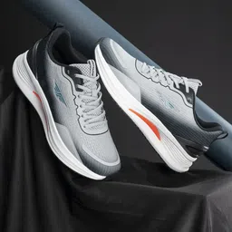 Red Tape Men Textile Walking Non-Marking Shoes-53