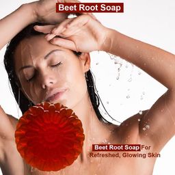 GROOVY Lemon Fresh Beet Root Bath Bar- 100 g image 5