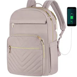Mast & Harbour Unisex USB Charging Port Backpack-picture-4