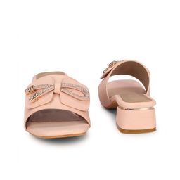 Commander Shoes Block Heel Open Back Heels image 2
