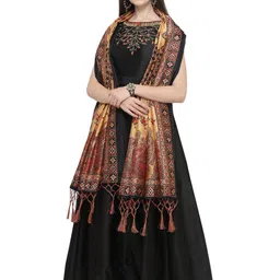 Kaizen TEXO FAB Ethnic Motifs Printed Dupatta image 5