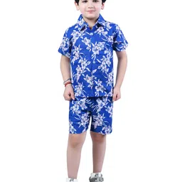 BAESD Boys Printed Shirt with Shorts-image-87