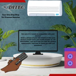 ditec Bluetooth Voice Command Remote for OnePlus Y Series HD Ready Smart Android LEDTV ONE PLUS Remote Controller image 4