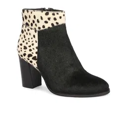 Saint G Women Block Heel High Ankle Boots-image-40