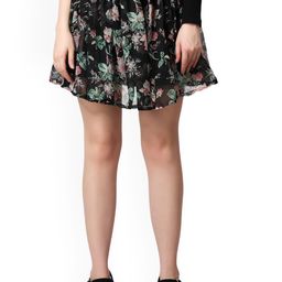 Moda Rapido Women Printed Mini Straight Skirt-image-70