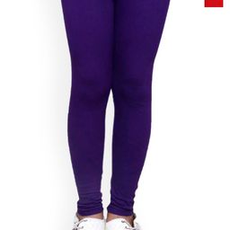 FRENCH KLEIDER Gilrs Pack Of 2 Mid-Rise Churidar-Length Leggings-image-77