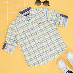 Pantaloons Junior Boys Opaque Casual Shirt-picture-23