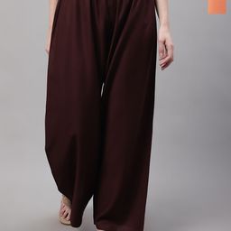 Valles365 by S.C. Women 2 Flared Palazzos-image-104