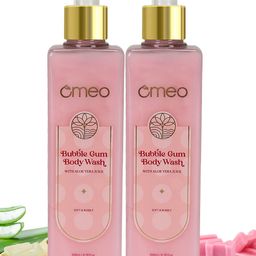 Omeo Set Of 2 Bubble Gum Body Wash - 200 ml Each-12