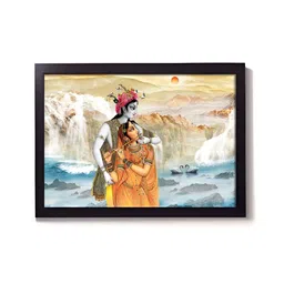 RANDOM Gold-Toned & Orange Religious Wall Paintings-image-76