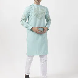 DEVOILER Men Ethnic Motifs Printed Kurta-picture-36
