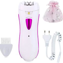 KME New Fast Rechargeable Best Quality Women shaver for hair removal Cordless Epilator-image-11