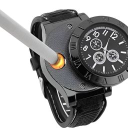 Kay-Joy USB Rechargeable Cigarette Cigar Lighter Watch Novelty Cool Cigarette Lighter USB Rechargeable Cigarette Cigar Lighter Watch Novelty Cool Lighter Cigarette Lighter-image-17