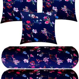 Microfibre Floral Bolster Pack of 5-image-7