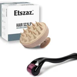 Hair Scalp Massager Shampoo Brush with Derma Roller For Hair Growth-28