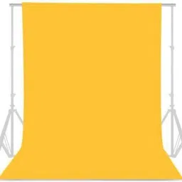 Stookin 6x9 FT Yellow LEKERA Backdrop Photo Light Studio Photography Background ( Stand Not Included ) Reflector Reflector-18