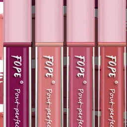 FOPE Set Of 4 Pout Perfect Smudge-Free Liquid Lipstick - 4 ml Each Shade - 01-02-03-05 image 5