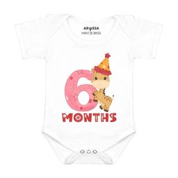 Arvesa 6 Month Baby Printed Bodysuit-image-18