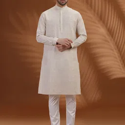 Modi Kurta Men Mandarin Collar Kurtas-picture-31