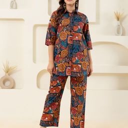 GULABOSITABO Women Floral Printed Cotton Co-Ords-image-80