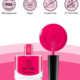 METABU Set Of 4 Nail Lacquer- 8 ml Each- Combo 07 image 5