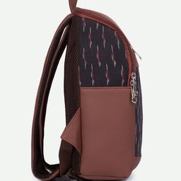 ZOUK Unisex Geometric Printed Backpack image 2