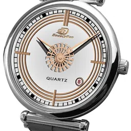 DOUBLERUN Unisex Dial & Textured Straps Analogue Multi Function Watch H05N26026 image 3