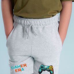 NUSYL Boys Printed Mid-Rise Shorts-image-99