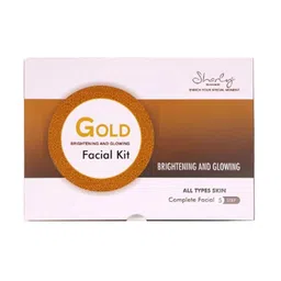Sharly Shine 5 Step Gold Facial Kit For Brightening & Glowing Skin - 520 g-33