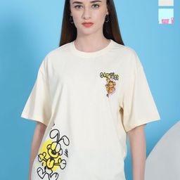 Dreambe Women Typography 2 Wonder Woman Printed Applique T-shirt-image-92