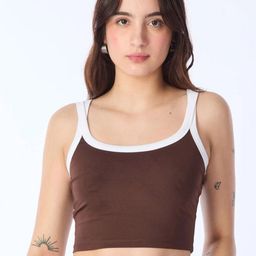 Genzy Cotton Crepe Crop Top-image-77