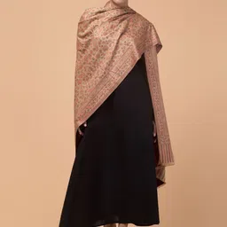 Tweedle Women Floral Woven Design Acrylic Shawl-image-77