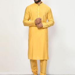 Arihant Rai Sinha Men Regular Kurta with Churidar-image-33