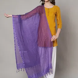 MUFFLY Checked Dupatta-29