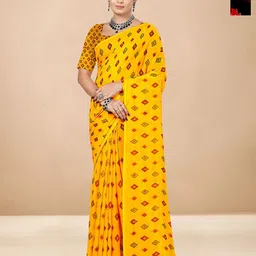Anouk Rustic Women Pack of 2 Ethnic Motifs Printed Saree-image-91