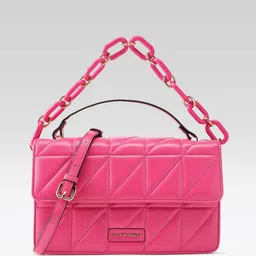 Allen Solly Quilted Structured Satchel Bag-89