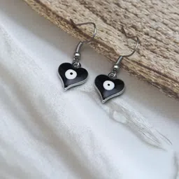 Creative Frogs Silver-Plated Alloy Drop Earrings-image-68