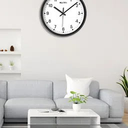 OLIVE TREE Black Contemporary Wall Clock-image-24