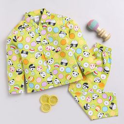 NAUTI KIDZ Boys Printed Pure Cotton Night suit-picture-37
