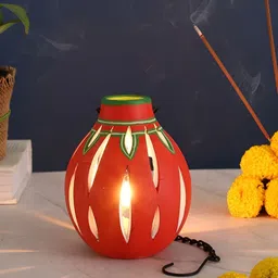 VarEesha Red Candle Holder-image-26