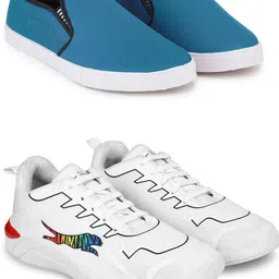 Spotwalk Men Mesh Running Shoes-picture-40