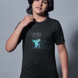 Technosport Boys Printed Antimicrobial Slim Fit T-shirt-image-96