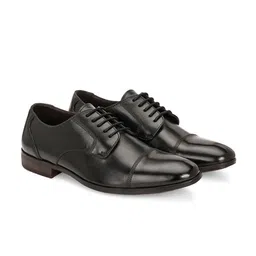 EGOSS Men Leather Formal Derbys-image-69