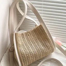CORSICA Jute Textured Handheld Bag-picture-46