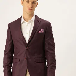 Peter England Neo Slim Fit Self-Design Single-Breasted Party Blazer-picture-37
