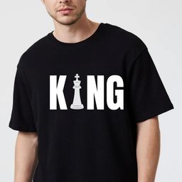 Fashnobic Men Dry Fit Typography Printed Round Neck Cotton Oversized T-shirt-picture-45